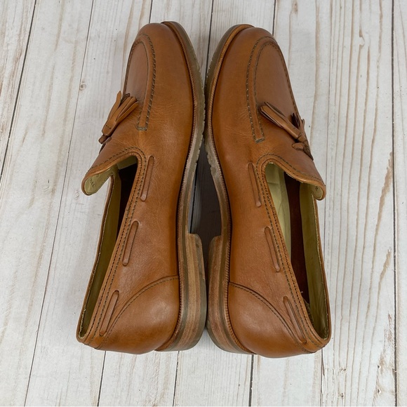 Tommy Bahama Loafers Men’s Size 8.5 Tassels Boat Shoes Brown Slip On Marlin Pin - Picture 7 of 9